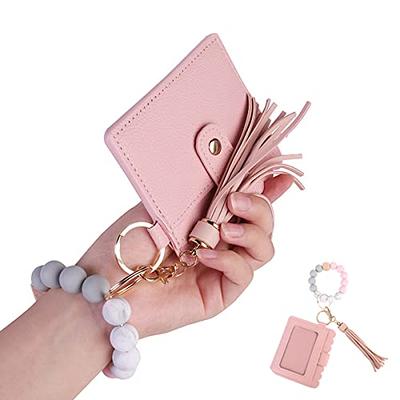 Leather Tassel Keychain Pendant Keyring Bag Purse Accessories Fringe Bangle  Key