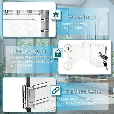 CALIDAKA Universal Thermostat Lock Box with Key Clear Thermostat Guard  Thermostat Cover for Thermostat on Wall for Most Type  Thermostat(Transparent) - Yahoo Shopping