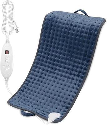 ROYGROW Weighted Heating Pad with Massager, Electric Heating Pad