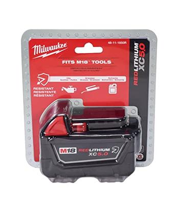 Milwaukee M18 18-Volt Lithium-Ion XC Extended Capacity Battery Pack 3.0Ah (2-Pack)  48-11-1822 - The Home Depot