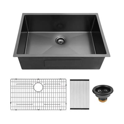 Hsei 4 Pack Bathroom Sink Drain Strainer Black Kitchen Sink