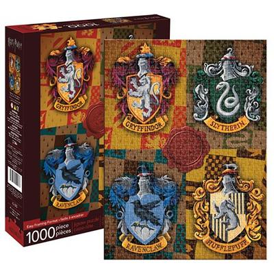 Harry Potter House Crests 1,000-Piece Puzzle - Yahoo Shopping
