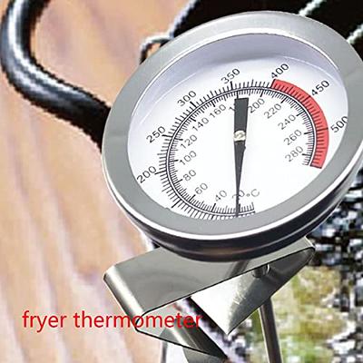 Oil Thermometer Deep Fry With Clip Candy Thermometer Long Fry