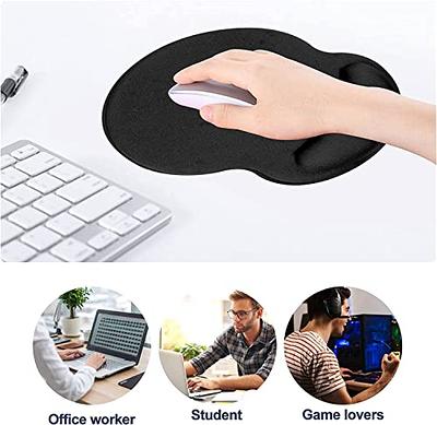 Office Mousepad With Gel Wrist Support Ergonomic Gaming - Temu