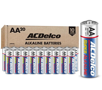 ACDelco Super Alkaline AA Batteries, 40 Count - Yahoo Shopping