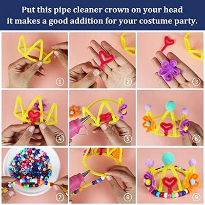 Pipe Cleaners, Pipe Cleaners Craft, Arts and Crafts, Crafts, Craft Supplies,  Art Supplies (Silver Glittery)… - Yahoo Shopping