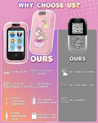 Kids Smart Phone for Girls Touchscreen Kids Phone Unicorn Gifts for Girls  Age