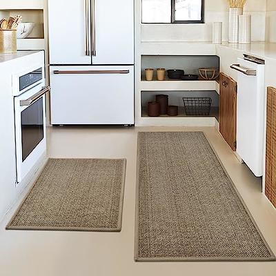 Small Kitchen Rugs Mats Washable Absorbent Farmhouse Floor Mat in Front of  Sink