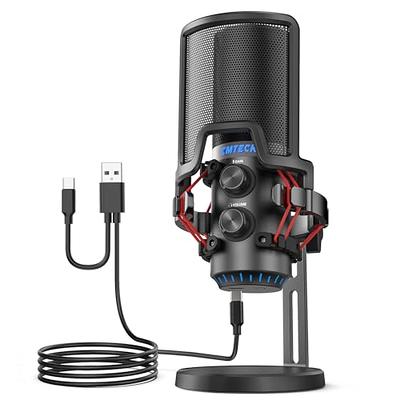 FIFINE Podcast Microphone and Arm Stand, USB Mic for Recording Streaming,  Condenser Computer Gaming Microphone with Headphone Output&Volume Control,  Mute Button for Vocal, . (K678+BM63) - Yahoo Shopping