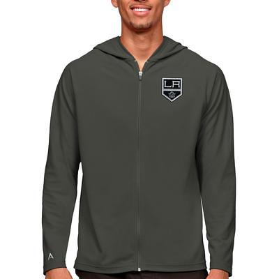 Antigua Men's Detroit Tigers Black Legacy Full Zip Hoodie