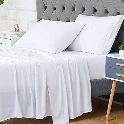 Empyrean Bedding Fitted Sheet Queen Size - Soft Microfiber Queen Fitted  Sheet Only - Moisture Wicking Fitted Bed Sheets Fits Up to 16 Inches Deep