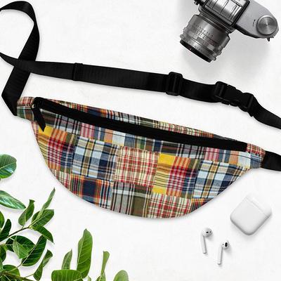 Fanny Pack Crossbody Bags for Women, Sling Bag for Women Small Belt Chest  Bum Bag Checkered fanny packs for women 