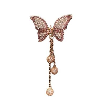 Bling Butterfly Car Air Vent Clip Charms Car Aroma Diffuser Vent