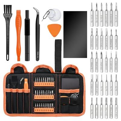 StarTech.com 20-Bit Electric Precision Screwdriver Set, Cordless/Battery  Powered, Magnetic Bit Driver Kit for