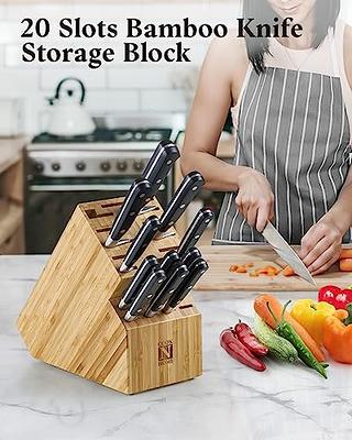 Universal Knife Storage Stand, Knife Block Holder Without Knives