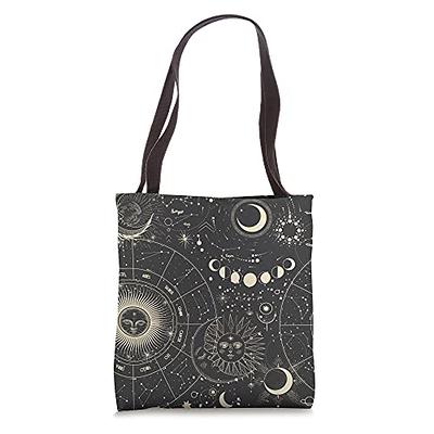 Esoteric Art Boho Canvas Bag