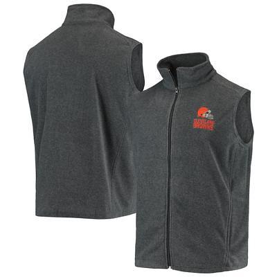 Dunbrooke Men's Heathered NFL Trophy Fleece Full-Zip Hoodie