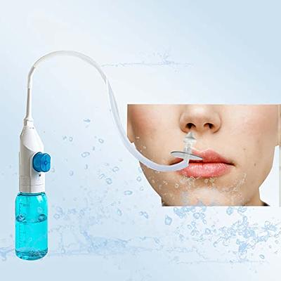 Nascool Electric Nasal Irrigation System with 50 Salt Packets, Sinus Rinse  Cleaner & Nose Washer 