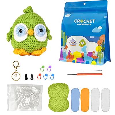 Cadeya Crochet Kit for Beginners, Crocheting Bags Kits with Step-By-Step  Video Tutorials, Knitting Starter Pack for Adults and Kids - Yahoo Shopping