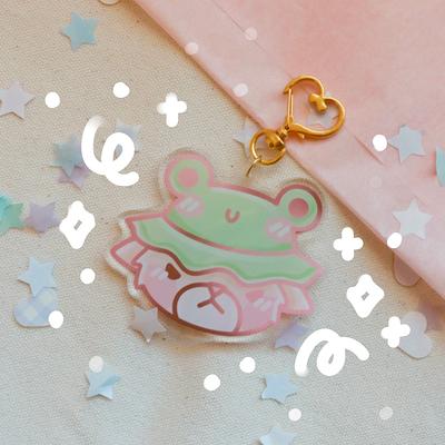 Cat Bag Frog Sticker