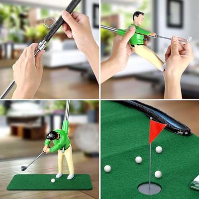 Wassteel Mini Golf Toys for Kids/Adult, Retirement Gift Two Mini