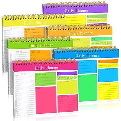 Hotop 6 Pcs To Do List Notepad Daily Planner to Do Notebook Daily to Do  Notepad Daily List Planner for Classroom Office, 30 Sheets/Pcs(9.45 x 6.5  Inch, Colorful Style) - Yahoo Shopping