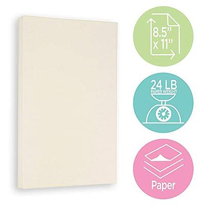 Premium Ivory 24lb 8.5 x 11 Paper - Strathmore Wove at JAM Paper