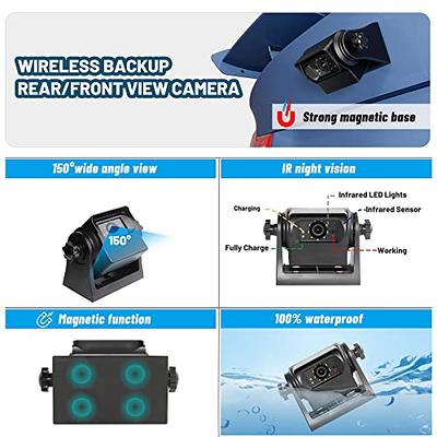 Wireless WiFi Magnetic Battery Powered Backup Camera For