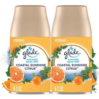 Glade Automatic Spray Refills, Air Freshener, Coastal Sunshine Citrus™, 2 x  6.2 oz - Yahoo Shopping