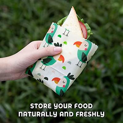 Eco-Friendly Resealable Compostable Food Storage Bags (Medium)