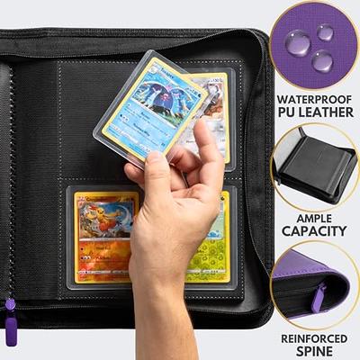 Toploader Binder, 4-Pocket Top Loader Card Storage Case, Ringless  Double-Sided Pockets for in 3 x 4'' Trading Card Protector Hold 112  Toploaders, Compatible with PTCG MTG Sports Cards - Yahoo Shopping