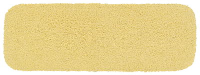 3pc Traditional Nylon Washable Bathroom Rug Set Yellow - Garland Rug