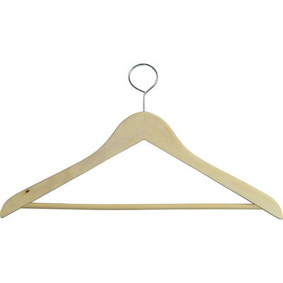 Mainstays Natural Unfinished Suit Hangers, 20-Pack 