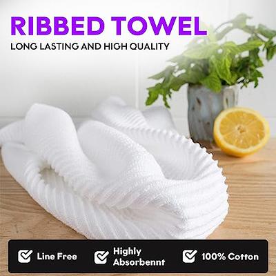 GELEAN Super Cleaning Towels Multipurpose Ribbed Kitchen Towels 12