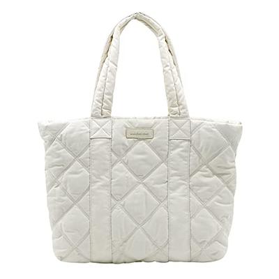 Cream Shopper Shoulder Bag