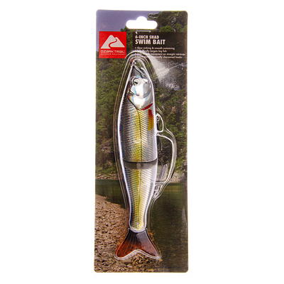 Ozark Trail hard plastic Freshwater Swim Bait fishing lure 6 XXX Shad  color. - Yahoo Shopping