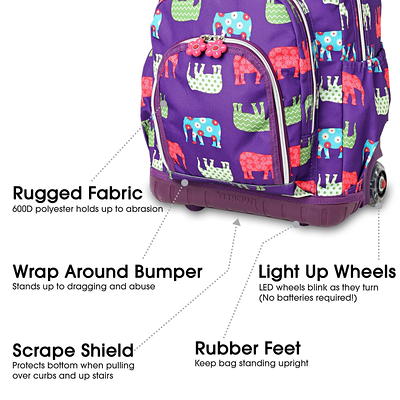 Kids' J World Lollipop 16 Rolling Backpack With Lunch Bag : Target