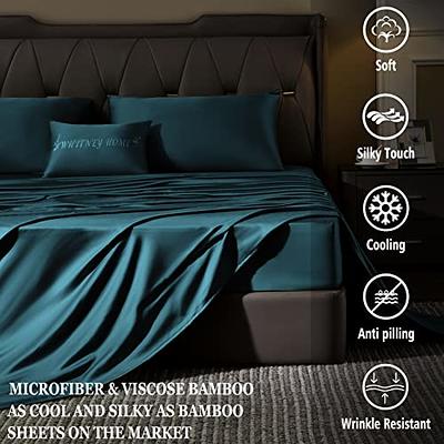 Queen Size Sheet Set - Breathable & Cooling Sheets - Hotel Luxury Bed