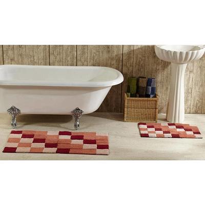 Better Trends 2 Piece Trier Bath Rug Set - Blue