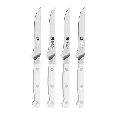 Zwilling Porterhouse 4-Piece Steak Knife Set in Beechwood Box