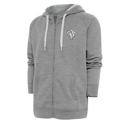 Men's Antigua Heather Gray Los Angeles Rams Victory Full-Zip Hoodie - Yahoo  Shopping