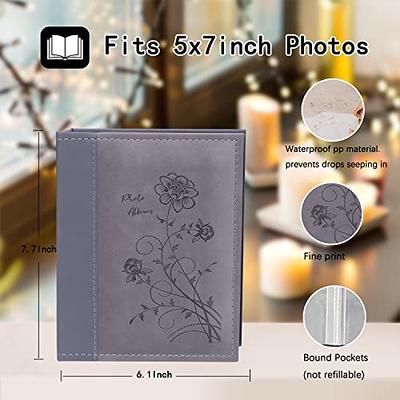 Premium Photo Album, Photo Album with 500 Pockets, Holds 500 4x6 Photos,  Acid Free Photo Album