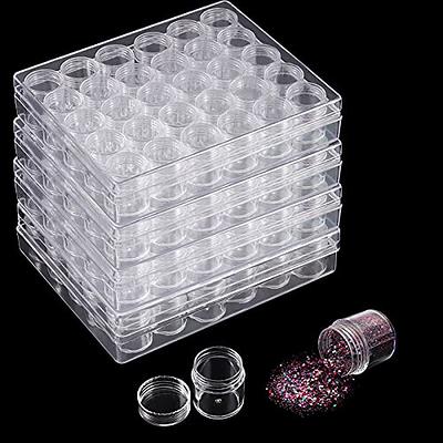 QUEFE 1 Pack 36 Grids Clear Plastic Organizer Storage Box Container, Craft  Storage with Adjustable Dividers for Beads, Art DIY, Crafts, Jewelry,  Fishing Tackle with Label Stickers - Yahoo Shopping