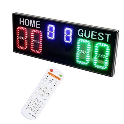 Electronic Basketball Scoreboard Professional Digital Score Board with  Remote