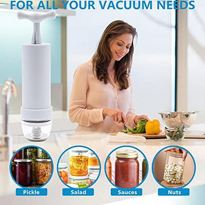 My Favorite Portable Vacuum Sealer for Jars and How To Use It