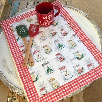 Christmas Dish Mat 