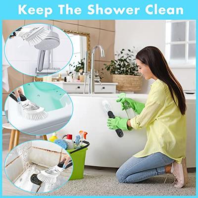 MR.SIGA Soap Dispensing Dish Brush Storage Set, Kitchen Brush with Holder for Pot Pan Sink Cleaning