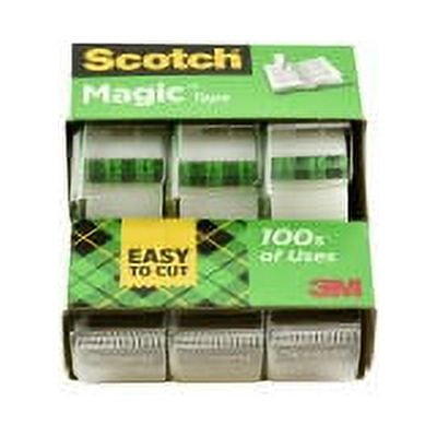 Scotch® Magic? Tape, 3/4 in. x 600 in., 2 Dispensers/Pack