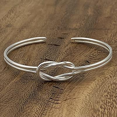 Large Tentacle Cuff Bracelet Soild Sterling Silver 