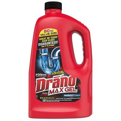 Drano Clog Remover, Max Gel, Pro Strength - 32 fl oz